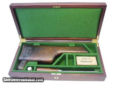 Mauser Broomhandle Pistol Presentation Case 