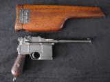 Mauser C96 Cone hammer Pistol. Prod. 