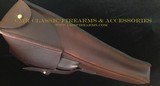 Extremely rare 1914 Prototype Artillery Luger Holster Scabbard