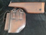 Mauser M712 Schnellfeuer Pistol Stock & Carrier.
