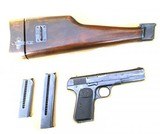 FN Browning Model 1903 Slotted (9mm) Pistol Shoulder-stock. - 10 of 10