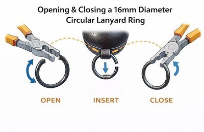 C96 Mauser Broomhandle Pistol Lanyard Ring - Image 4 of 4