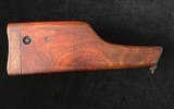 Mauser 7.63mm / 9mm Short Barrel Shoulder Stock. - Image 1 of 9