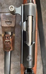 Swiss K31 Rifle with Bayonet and Scabbard - 4 of 11