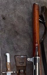 Swiss K31 Rifle with Bayonet and Scabbard - 7 of 11