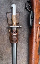 Swiss K31 Rifle with Bayonet and Scabbard - 3 of 11