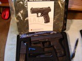 Walther PPQ M2 -9mm.Factory Tritium night sights- As new in box-test fired only. - 1 of 5