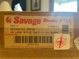 Savage 987 T - NIB
22Lr -All paperwork included.