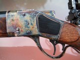 Borchardt Rifle Corp.Deluxe costom built 1878 Brochardt engraved, Mid Range rifle in 40/65 cal. mint condition less then 100 rounds fired.MADEUSA - 3 of 15