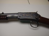 WINCHESTER MODEL 1890 PUMP ACTION RIFLE IN 22 SHORT
EARLY 2ND MODEL
NEAR MINT COND. - 15 of 15