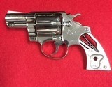 Nickel Colt Detective Special .38 Spl. Mfg. in 1976 - 13 of 15