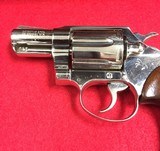 Nickel Colt Detective Special .38 Spl. Mfg. in 1976 - 3 of 15