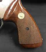 Pristine Nickel Colt Trooper MK III .357 Magnum 8” Barrel - 13 of 15