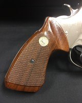 Pristine Nickel Colt Trooper MK III .357 Magnum 8” Barrel - 12 of 15