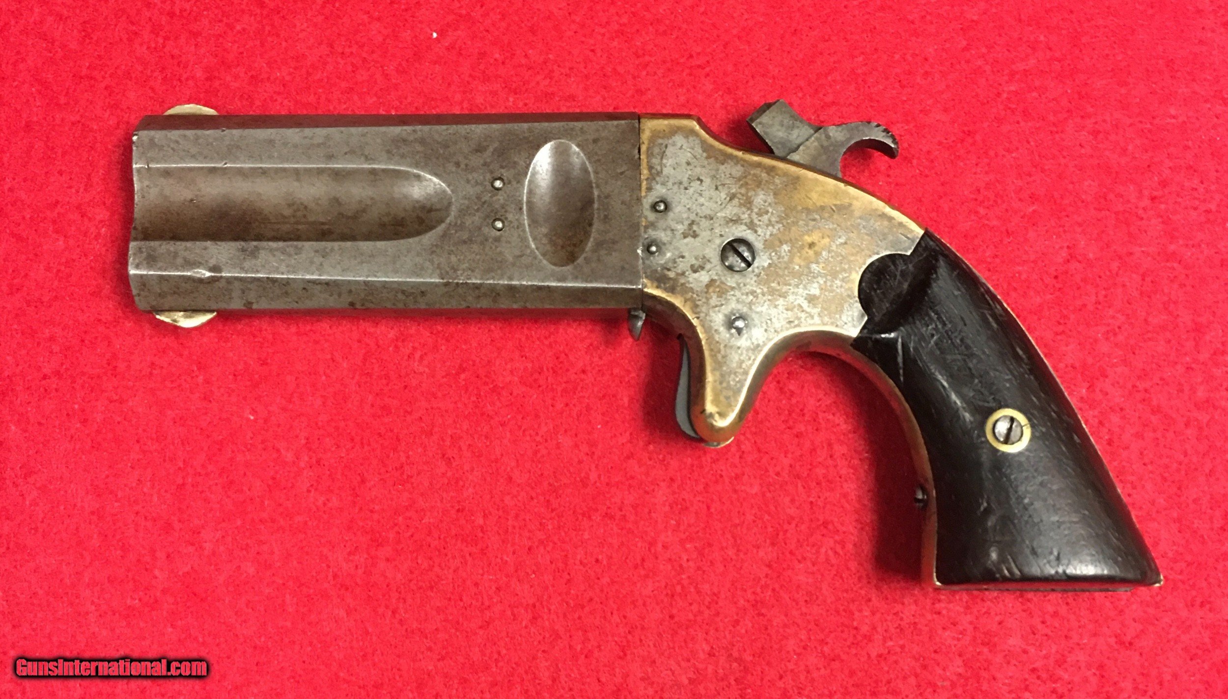 Rare Antique American Arms Co. Double Barrel Derringer .32 .22 Rf