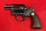 Vintage Colt Detective Special 2nd Issue SnubNose Mfg in 1957 .38 Special with MPDC
Stamped
on
Frame - 14 of 15