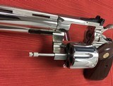 Nickel Colt Python .357 Magnum with 8” Barrel in the original box Mfg in 1981 - 8 of 15
