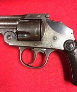 Antique Iver Johnson Arms & Cycle Works Second Model Safety Automatic Hammerless .38 centerfire - 3 of 15