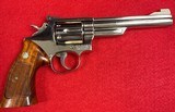 S&W Model 19-5 Nickel .357 Combat Magnum with 6” Barrel - 2 of 15