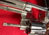 S&W Model 19-5 Nickel .357 Combat Magnum with 6” Barrel - 5 of 15