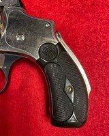 Vintage S&W Safety Hammerless Third Model .32 Nickel Finish - 6 of 15