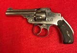 Vintage S&W Safety Hammerless Third Model .32 Nickel Finish - 1 of 15