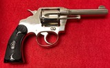 Vintage Colt Police Positive 1st Issue .38 S&W Nickel Finish Manufactured in 1908 - 2 of 15