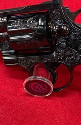 Vintage Engraved Colt Python .357 Royal Blue Mfg. in 1966 - 3 of 15