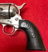 Vintage Colt Frontier Six Shooter SAA .44-40 1st Generation Nickel Finish Mfg in 1907 - 10 of 15