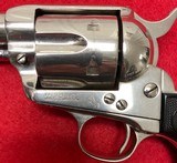 Vintage Colt Frontier Six Shooter SAA .44-40 1st Generation Nickel Finish Mfg in 1907 - 8 of 15