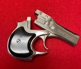 Vintage High Standard Nickel Derringer .22 Magnum Manufactured in 1972 - 6 of 15
