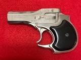 Vintage High Standard Nickel Derringer .22 Magnum Manufactured in 1972 - 1 of 15