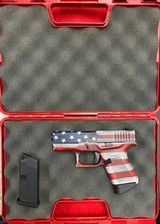 Glock G43 9mm USA Red, White & Blue Finish - 10 of 10