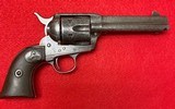Vintage Colt SAA Revolver .41 Early Smokeless Powder 4 3/4” Barrel Manufactured in 1899 - 2 of 15