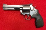 Classic S&W Model 686-6 Satin Stainless Steel .357 Magnum with 5” Barrel - 1 of 15