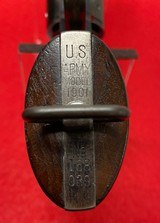Vintage Colt U.S. Army Model 1901 DA .38 with 6” Barrel & all U.S. markings First Year Issue - 6 of 15