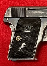 Vintage Colt Vest Pocket Model 1908 .25 ACP Hammerless manufactured in 1920. - 12 of 15
