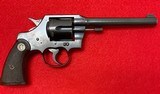 Vintage Colt Official Police Pre-War Revolver .22 LR Manufactured in 1931. - 2 of 15