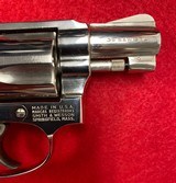 Vintage S&W Model 36 Chiefs Special .38 Special Beautiful Nickel Finish - 4 of 15