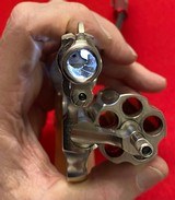 Vintage S&W Model 36 Chiefs Special .38 Special Beautiful Nickel Finish - 14 of 15