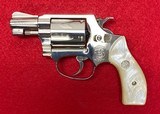 Vintage S&W Model 36 Chiefs Special .38 Special Beautiful Nickel Finish - 1 of 15