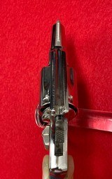 Vintage S&W Model 36 Chiefs Special .38 Special Beautiful Nickel Finish - 10 of 15