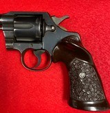 Vintage Colt Official Police .38 Special Revolver with Six Inch Heavy Barrel Manufactured in 1948 - 8 of 15