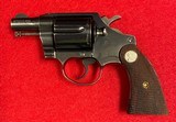 Vintage Colt Detective Special 2nd Issue .38 Special Revolver Manufactured in 1971 - 1 of 15