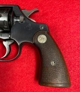 Vintage Colt Official Police Pre-War 38 Special Snub Nose Manufactured in 1935 - 4 of 15