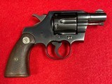 Vintage Colt Official Police Pre-War 38 Special Snub Nose Manufactured in 1935 - 2 of 15