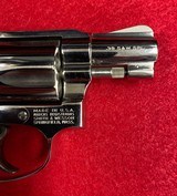 Vintage S&W Model 36 Chiefs Special .38 Special Nickel Finish Manufactured in 1970’s - 5 of 15