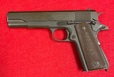 Vintage Remington Rand 1911 A1 .45 auto WW2 Military Slide on Rock Island frame - 1 of 15
