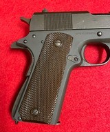 Vintage Remington Rand 1911 A1 .45 auto WW2 Military Slide on Rock Island frame - 6 of 15