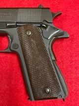 Vintage Remington Rand 1911 A1 .45 auto WW2 Military Slide on Rock Island frame - 4 of 15